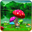 3D Mushroom Live Wallpaper New