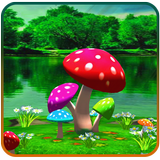 3D Mushroom Live Wallpaper HD APK