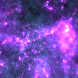 Pink Space Nebula HD icône
