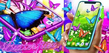 Butterflies live wallpaper