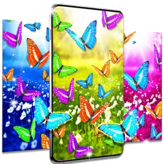 Butterflies live wallpaper APK Herunterladen