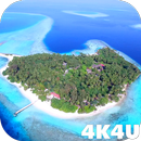 4K Maldives Paradise Drone Liv APK