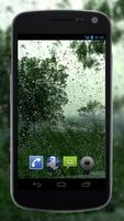 4K Rain Drops on Window Live Wallpapers ภาพหน้าจอ 1