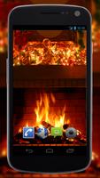 4K Xmas Fireplace Video Live Wallpaper capture d'écran 3