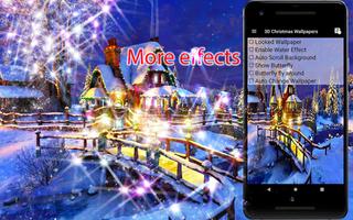 برنامه‌نما 3D Christmas Wallpaper 2024 عکس از صفحه