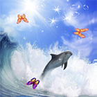 Dolphin Live Wallpaper ikon