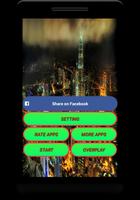 Dubai Live Wallpaper - Screen Lock, Sensor, Auto اسکرین شاٹ 1