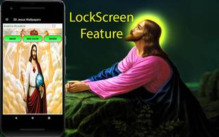 برنامه‌نما 3D Jesus Live Wallpapers عکس از صفحه