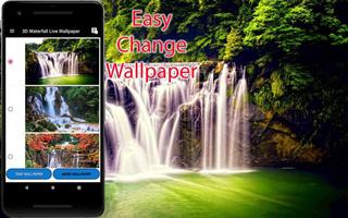 Waterfall Live Wallpaper الملصق