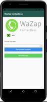WaZap Contactless Poster