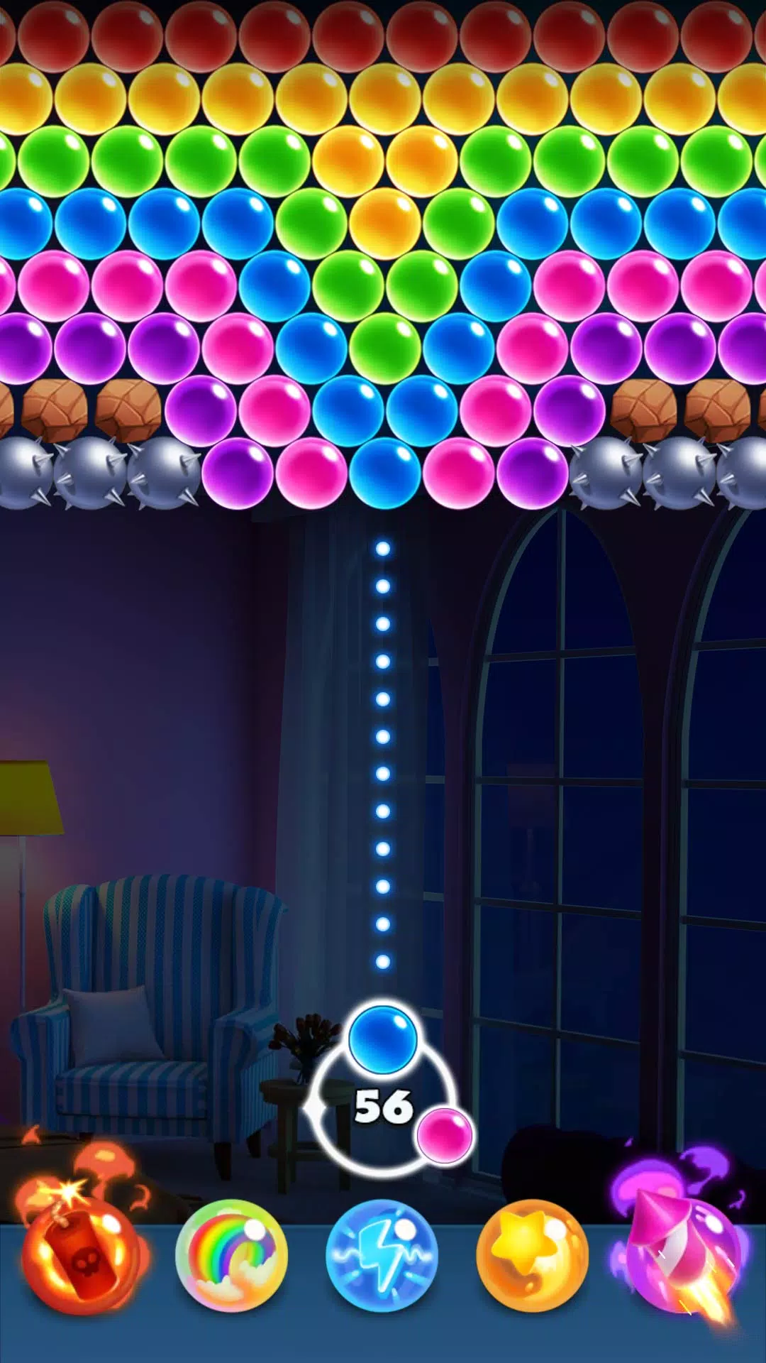 Como jogar Bubble Shooter, um game de raciocínio para Android e iOS