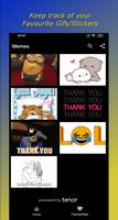 Memes: funny GIFs, Stickers capture d'écran 2