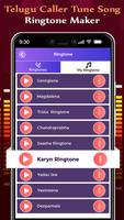 Telugu Caller Tune Song - Ringtone Maker تصوير الشاشة 1