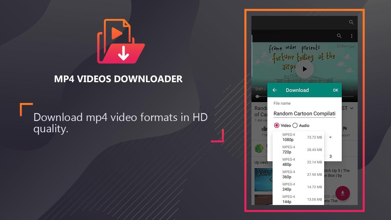 Mp4 video downloader - Download video mp4 format for Android - APK Download