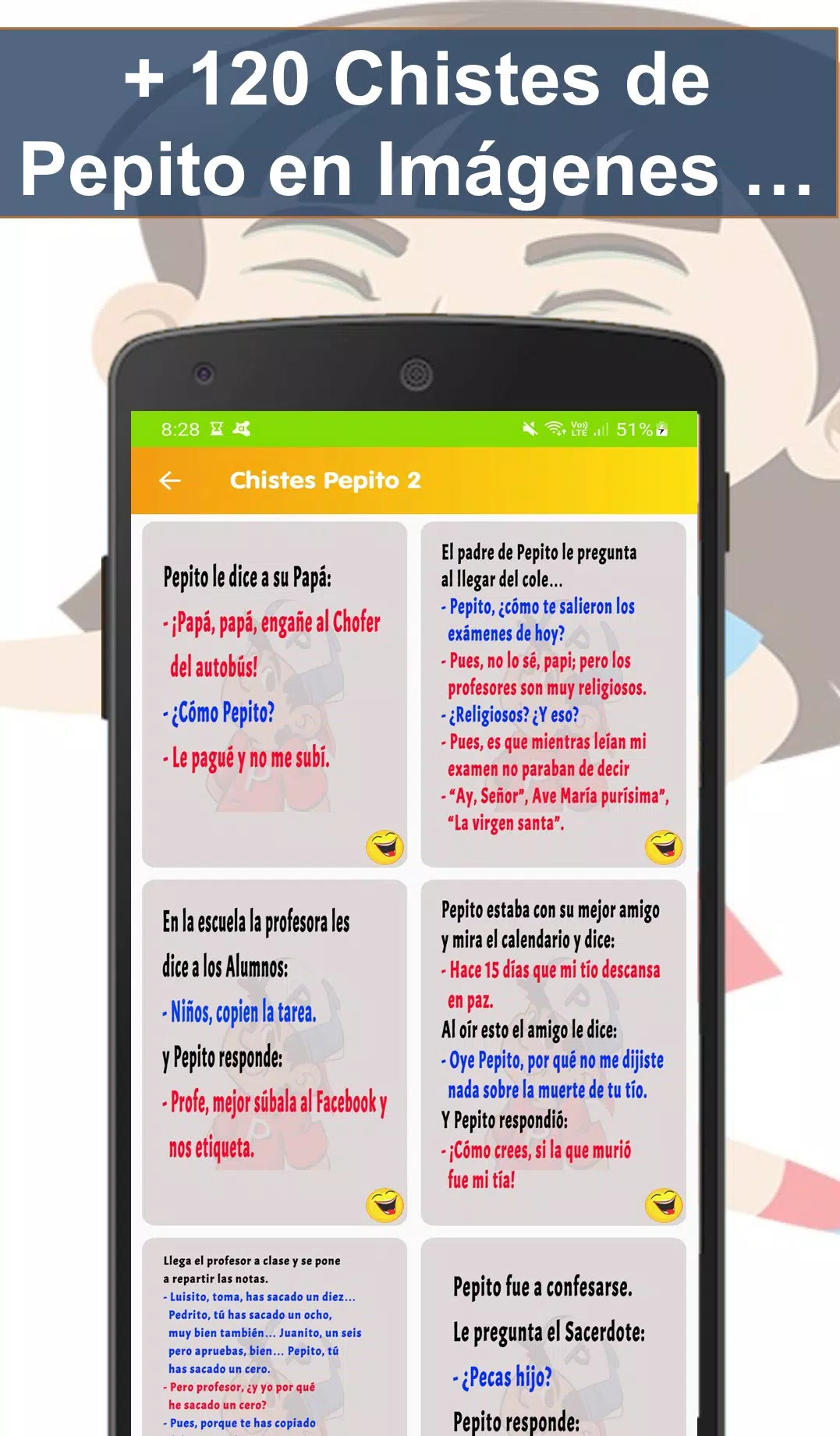 Descarga de APK de Chistes de Pepito para Android