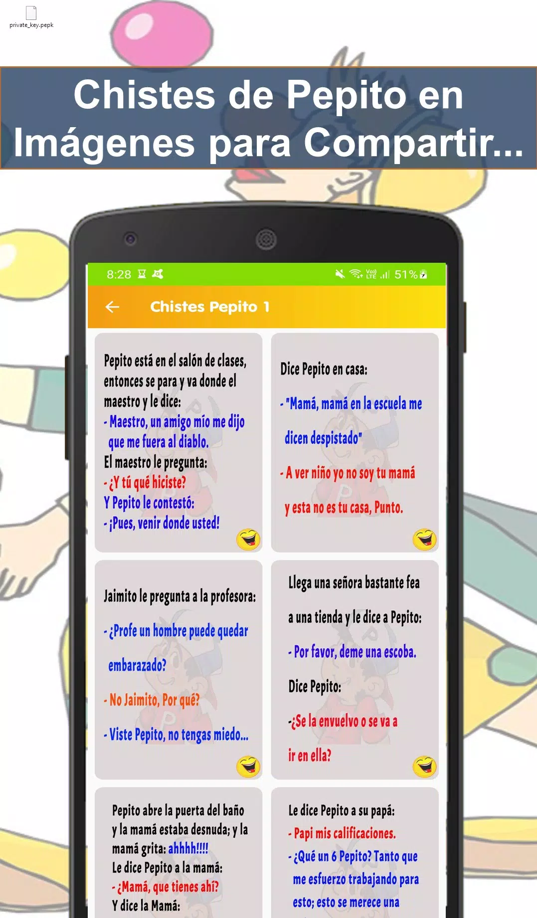 Chistes de Pepito Graciosos APK for Android Download