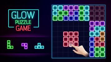 Poster Glow Block Puzzle