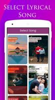 Love Lyrical Video Maker capture d'écran 1