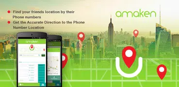 Amaken - Phone locator on map