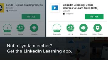 Lynda - Online Training Videos capture d'écran 1