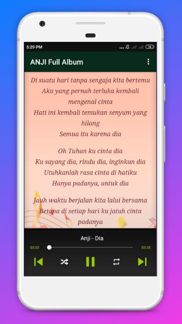 Lagu Anji Offline Lengkap Dan Lirik Para Android Apk Baixar