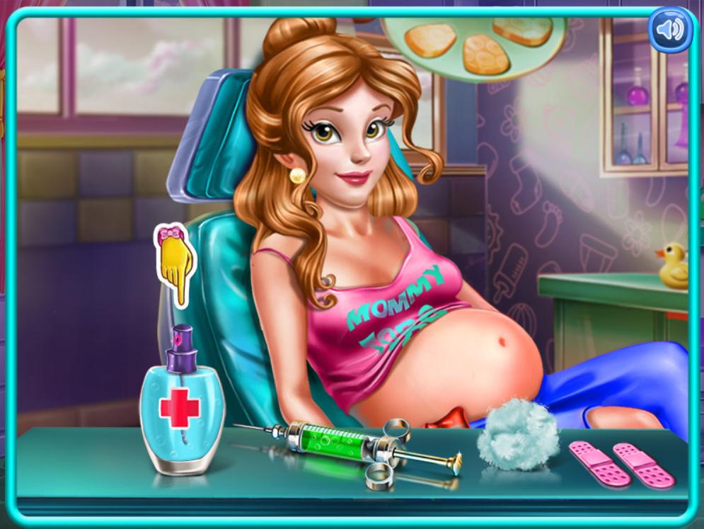 Игры мама 3д. Игры про беременность.