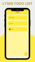 Lyser Todo List Plakat