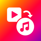 Video & Converter MP3: Editor de Músicas e Vídeo ícone