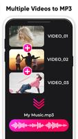Penukar Video ke MP3: Pemotong, Penggabungan Video syot layar 1