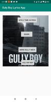 Gully Boy Lyrics App 截图 1