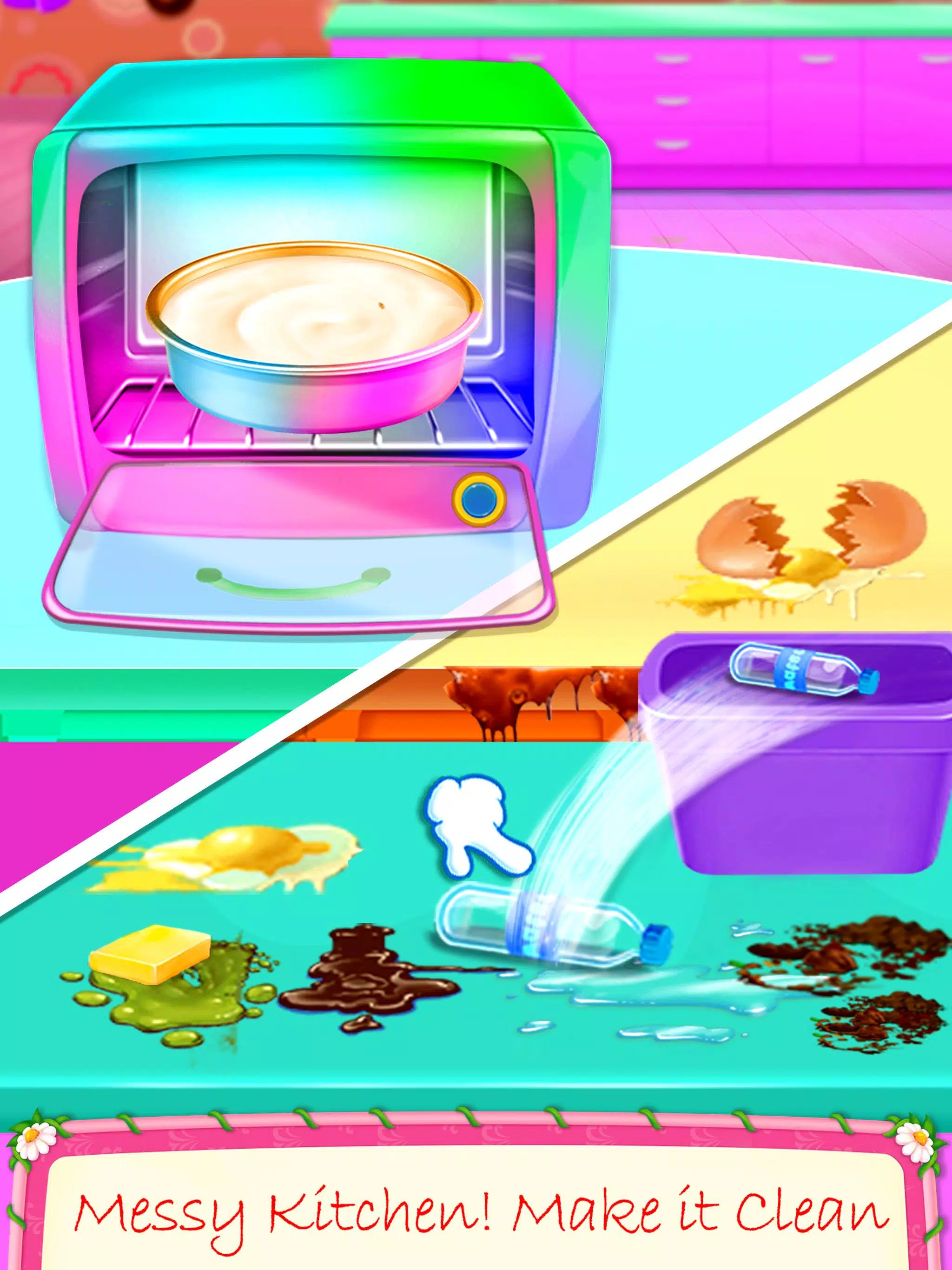 REAL CAKE MAKER - JOGO DE FAZER BOLO MAQUINA DE BOLO REAL 3D 