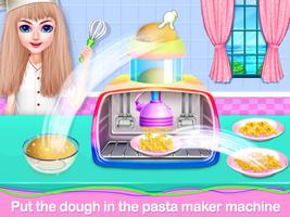 Pasta food Maker Cooking game capture d'écran 1