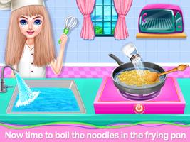 Pasta food Maker Cooking game capture d'écran 2
