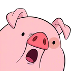 Lovely Piggy Stickers for Whatsapp - WAStickerApps icono