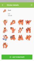 Amazing Fox Sticker & Emoji Pack App -WAStickerApp Affiche