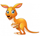 Lovely Kangaroo Sticker Pack App - WAStickerApps icône