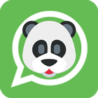 Cute Panda Stickers for Whatsapp - WAStickerApps icon