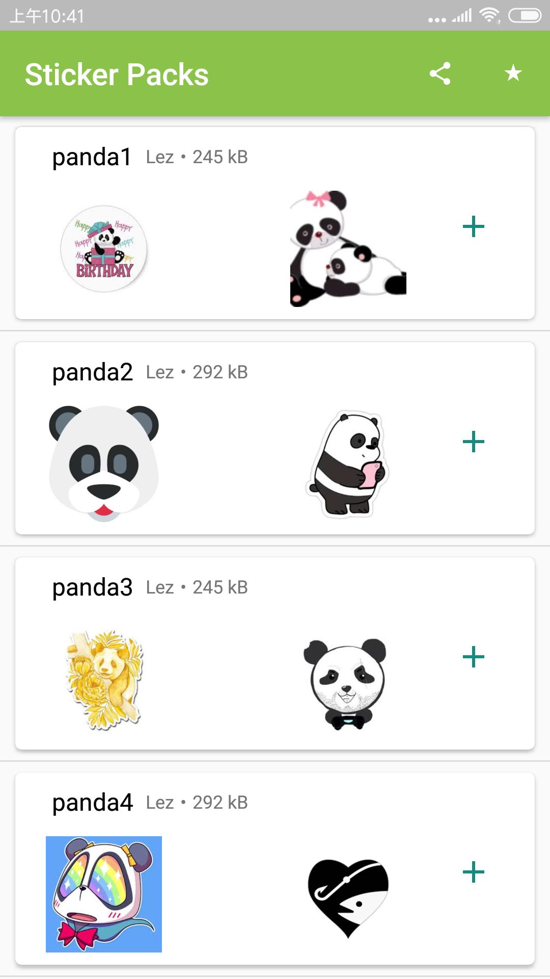 Cute Panda Stickers For Whatsapp Wastickerapps For Android Apk
