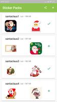 Santa Claus christmas Stickers App - WAStickerApps capture d'écran 2