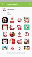 Santa Claus christmas Stickers App - WAStickerApps capture d'écran 3