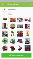 WAStickerApps - Super Hero Stickers For Whatsapp اسکرین شاٹ 3