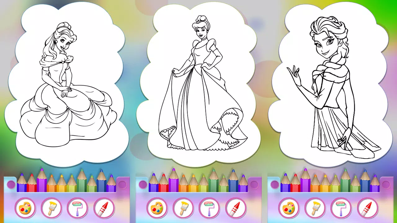 Princess Color Book For Kids for Android   APK Download