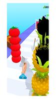Food Running Slice الملصق