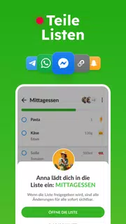 Die Einkaufsliste - Listonic