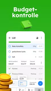 Die Einkaufsliste - Listonic