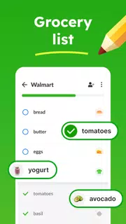 Grocery List - Listonic