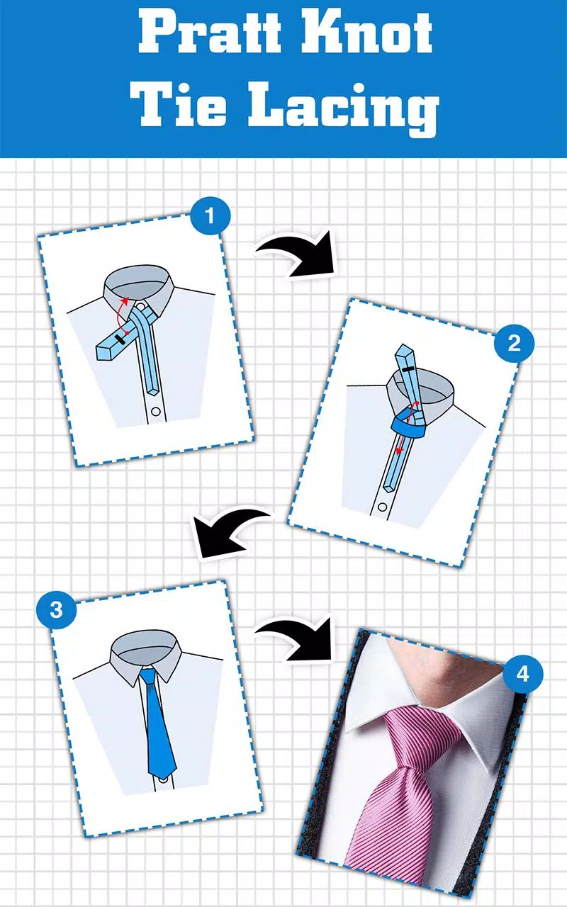 Comment nouer une cravate - Nœud de cravate étape APK pour Android  Télécharger