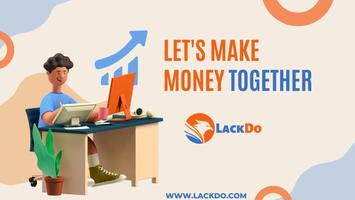 LackDo-Make Money Online Tips Affiche