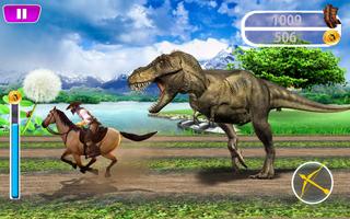 Archer Runner Dino Hunter Gratis screenshot 1