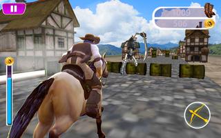 Cow Boy Archer Runner 3D: gratuit capture d'écran 1